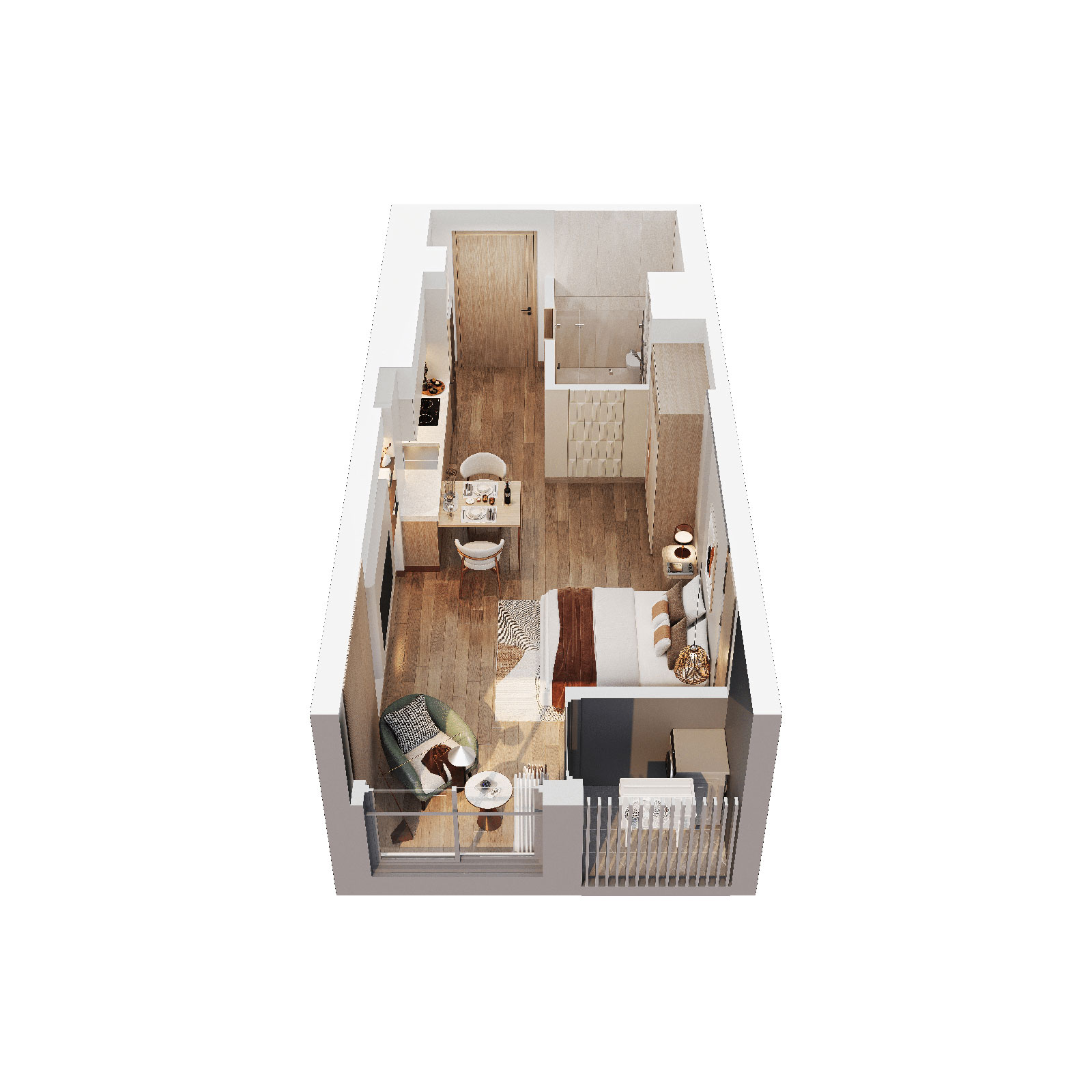 Studio_Masteri Grand Avenue