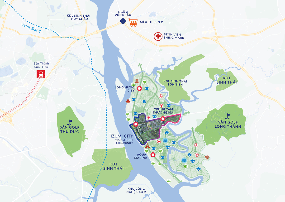 Izumi City_Tien Nghi Lien Ke