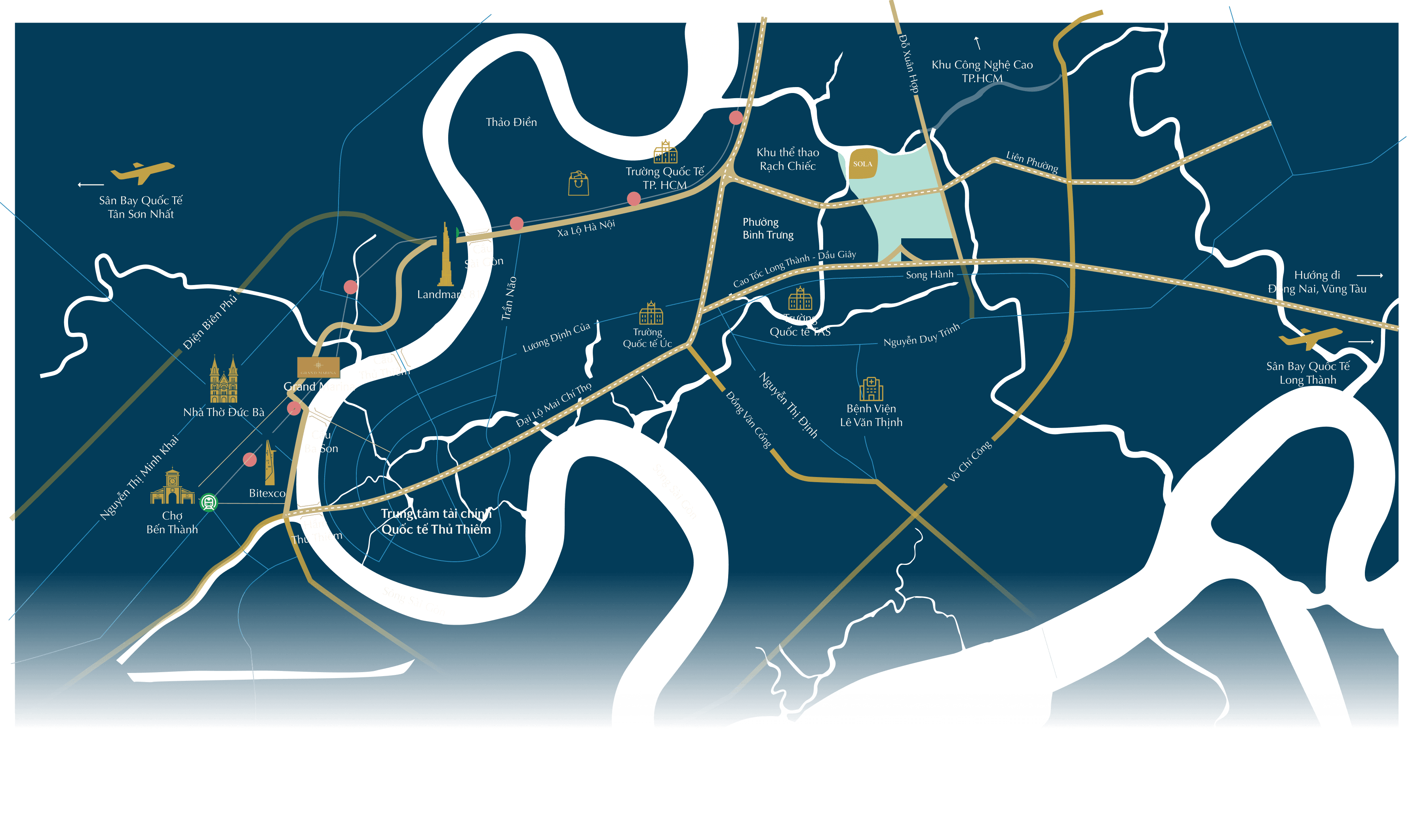 Sola The Global City_Ban Do Vi Tri
