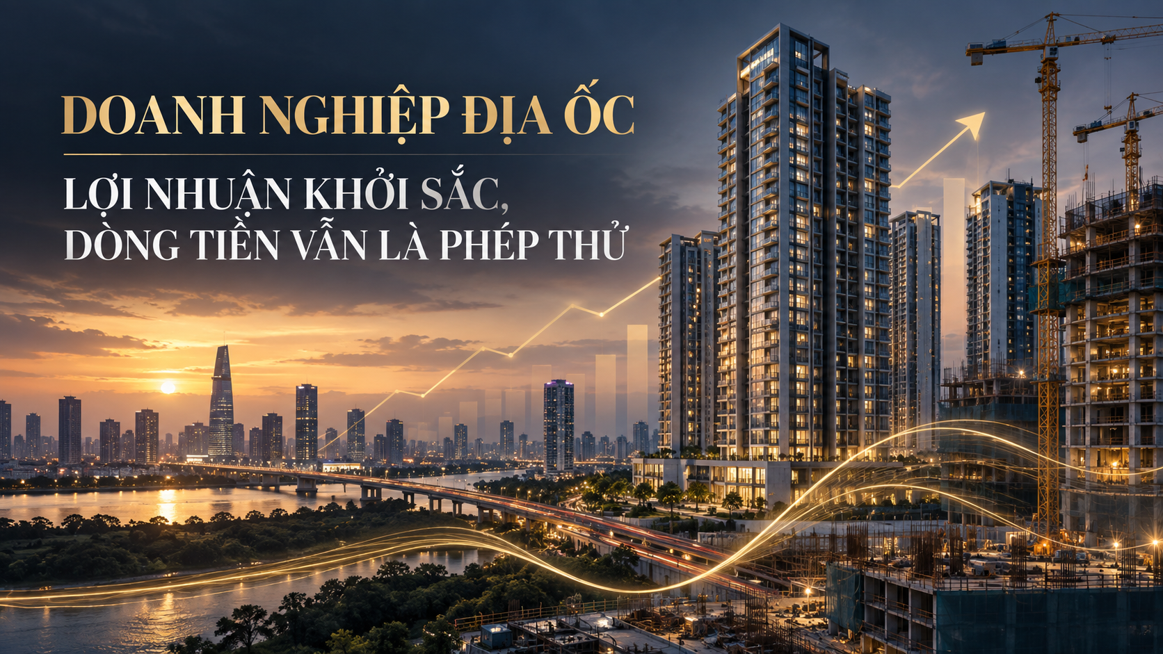 Doanh Nghiệp địa ốc Lợi Nhuận Khởi Sắc, Dòng Tiền Vẫn Là Phép Thử