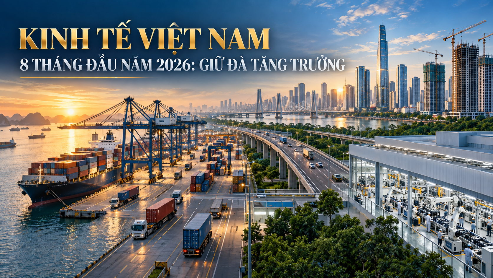Kinh Tế Việt Nam 8 Tháng 2026 Động Lực Tăng Trưởng Và Tín Hiệu Cho Thị Trường Bất động Sản