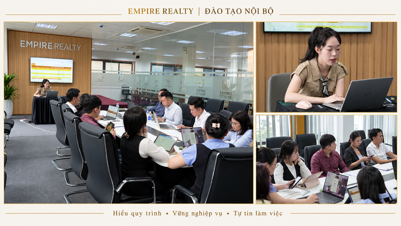 Empire Realty đào Tạo Quy Trình, Giúp Nhân Sự Mới Tự Tin Làm Chủ Công Việc 1