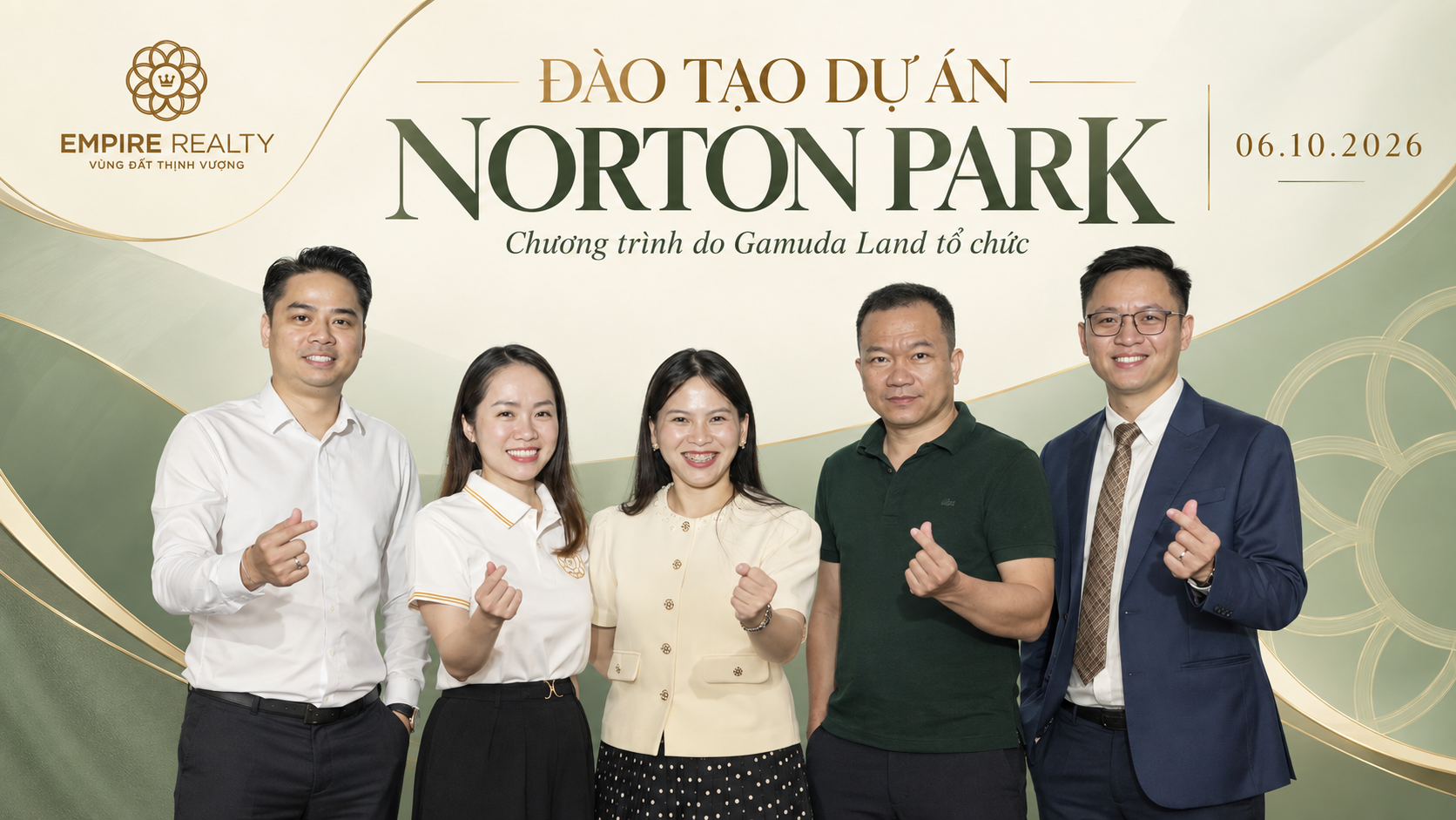 Empire Realty tham gia đào tạo dự án Norton Park do Gamuda Land tổ chức